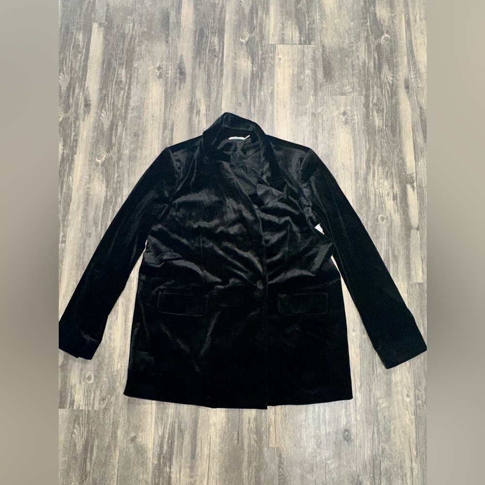 Good american velvet 2.0 blazer